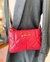 BOLSA PEQUENA DUPLA TIRA CORRENTE VERMELHO PIMENTA