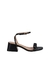 SANDÁLIA SALTO MÉDIO LAÇO FRONTAL PRETO - comprar online