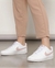 TÊNIS NIKE COURT BRANCO E ROSA
