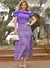 Conjunto Isabella Roxo - Évora Boutique