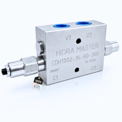 Válvula Contrabalanço Dupla 60 LPM 3/4" UNF (CDH1002 SIMILAR A CD0047) CDH1002