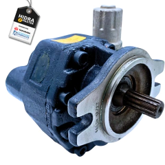 Bomba Hidráulica Marrucci 1665200 90 litros, de 3 vias 3 posições, horária, acionamento pneumático, para basculamento - SAE B 13Z - comprar online