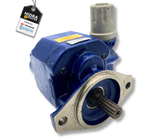 Bomba Hidráulica Marrucci 1428900 68 litros, de 3 vias 2 posições, horária, acionamento pneumático, para basculamento - SAE B 13Z - comprar online