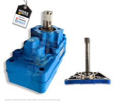 Tomada de força MAN TK 590700 + Eixo (16304) - ZF 12TX2620TD / 12TX2624 / 12TX2820 - comprar online