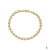 Pulseira Feminina Banho de Ouro 18k Rafaela Bonita