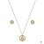 Conjunto Aço Dourado Rafaela Bonita - comprar online