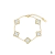 Pulseira de Aço Dourado Rafaela Bonita - comprar online