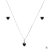 Conjunto Prata 925 Rafaela Bonita Heart colors - comprar online