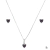 Conjunto Prata 925 Rafaela Bonita Heart colors na internet