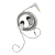 Auriculares intraurales Moondrop Lan Dynamic P2, color gris