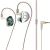 Auriculares Lafitear Le1-g Hifi Profesional Gamer Sonido Cristal Verde