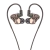 Auricular Pro In Ear Gamer Lafitear Lm4-b Sin Micrófono Pc Negro - comprar online