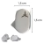 Imagen de Auriculares intraurales Moondrop Lan Dynamic P2, color gris