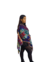 Poncho Feminino Indiano com Capuz e Estampa Étnica - Mimos Moda Alternativa