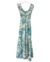 Vestido Longo Indiano Seda Luxo