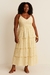 Vestido Plus Size Boho Chic em Laise Algodão – Tamanho G