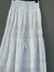 Saia Longa Branca Indiana Lessie Flor - comprar online
