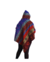 Poncho Feminino Indiano com Capuz e Estampa Étnica na internet