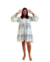 Vestido indiano Curto Boho Boemia