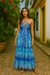 Vestido Indiano Longo de Seda