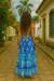 Vestido Indiano Longo de Seda - comprar online