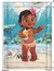 25 Unidades de Mochila Personalizada Moana Baby - Princesa Malagueta Artesanato
