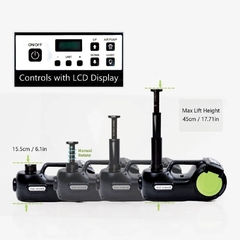 Gato Eléctrico Vorko READY PRO! - Con Llave eléctrica e inflador - tienda online