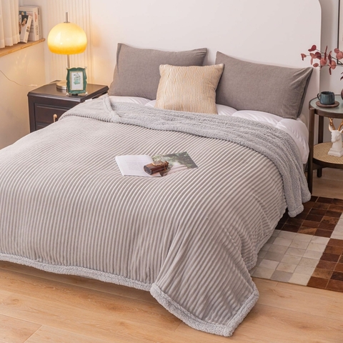 Frazada Corderoy con corderito - City - comprar online