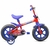 Bicicleta Aro 12 Infantil Track Arco Íris Vermelho com Azul