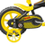 Bicicleta Aro 12 Infantil Tracktor Preto com Amarelo - DBike Online - Caloi, Cannondale, Shimano, Lazer, Absolute, Motul