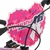 Bicicleta Aro 16 Infantil South Nininha Rosa Pink V-Brake com Rodinhas
