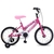 Bicicleta Aro 16 Infantil South Nininha Rosa Pink V-Brake com Rodinhas