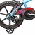 Bicicleta Aro 16 Infantil Track Dino Azul com Preto V-Brake com Rodinhas na internet