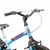 Bicicleta Aro 16 Infantil Track Dino Azul com Preto V-Brake com Rodinhas - loja online