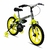 Bicicleta Aro 16 Infantil Track Dino Cromado com Verde Neon V-Brake com Rodinhas - comprar online