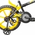 Bicicleta Aro 16 Infantil Track Dino Preto com Amarelo V-Brake com Rodinhas na internet