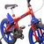 Bicicleta Aro 16 Infantil Track Dino Vermelho com Azul V-Brake com Rodinhas - DBike Online - Caloi, Cannondale, Shimano, Lazer, Absolute, Motul