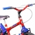 Bicicleta Aro 16 Infantil Track Dino Vermelho com Azul V-Brake com Rodinhas - loja online