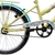 Bicicleta Aro 20 Infantil South Cissa Flower Bege com Azul V-Brake - DBike Online - Caloi, Cannondale, Shimano, Lazer, Absolute, Motul