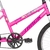 Bicicleta Aro 20 Infantil Track Cindy Rosa Fluor V-Brake - DBike Online - Caloi, Cannondale, Shimano, Lazer, Absolute, Motul
