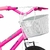 Bicicleta Aro 20 Infantil Track Cindy Rosa Fluor V-Brake - loja online
