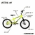 Imagem do Bicicleta Aro 20 Infantil Track Rittual Amarelo Neon Freio a Disco