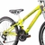 Imagem do Bicicleta Aro 24 Juvenil Track Dragon Fire 21V Amarelo Neon V-Brake