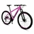 Bicicleta Aro 29 South Legend Rosa com Preto 21V Shimano Freio a Disco - comprar online