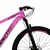 Bicicleta Aro 29 South Legend Rosa com Preto 21V Shimano Freio a Disco