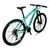 Bicicleta Aro 29 South Legend Azul Turquesa 21V Shimano Freio a Disco na internet