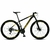 Bicicleta Aro 29 South Slim Preto com Amarelo 21V Freio a Disco