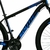 Bicicleta Aro 29 South Slim Preto com Azul 21V Freio a Disco na internet