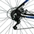 Bicicleta Aro 29 South Slim Preto com Azul 21V Freio a Disco