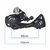 Câmbio Traseiro Shimano Acera RD-M3020L SGS 7/8V - DBike Online - Caloi, Cannondale, Shimano, Lazer, Absolute, Motul